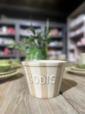 Godis skål medium beige/hvit