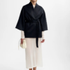 Akiko wool jacket black