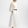 Anna cotton skirt white