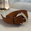 Women belt cognac 94584AS