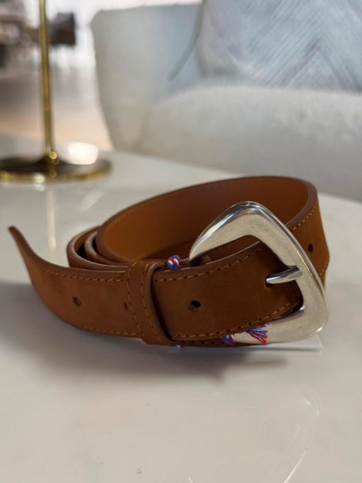 Women belt cognac 94584AS
