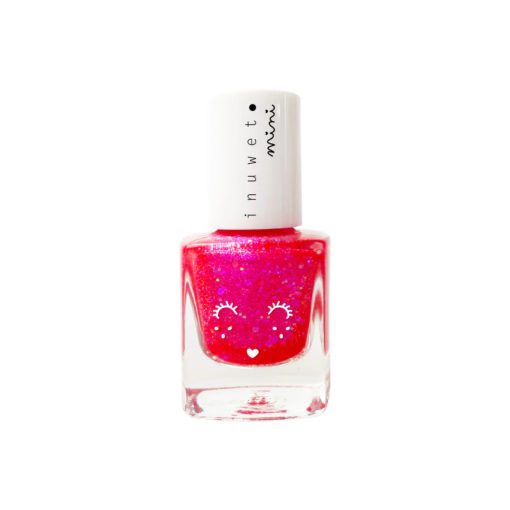 Nail polish fushia strawberry scent