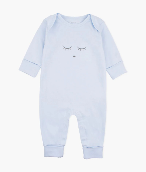 Sleeping cutie coverall blue