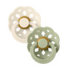 Boheme 2pack ivory/sage round 1 0+ months