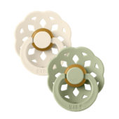 Boheme 2pack ivory/sage round 1 0+ months