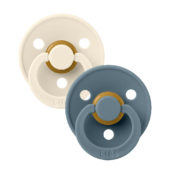 Colour 2pack ivory/petrol round 1 0+ months