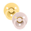 Colour 2pack pale butter/petal round 2 6+ months