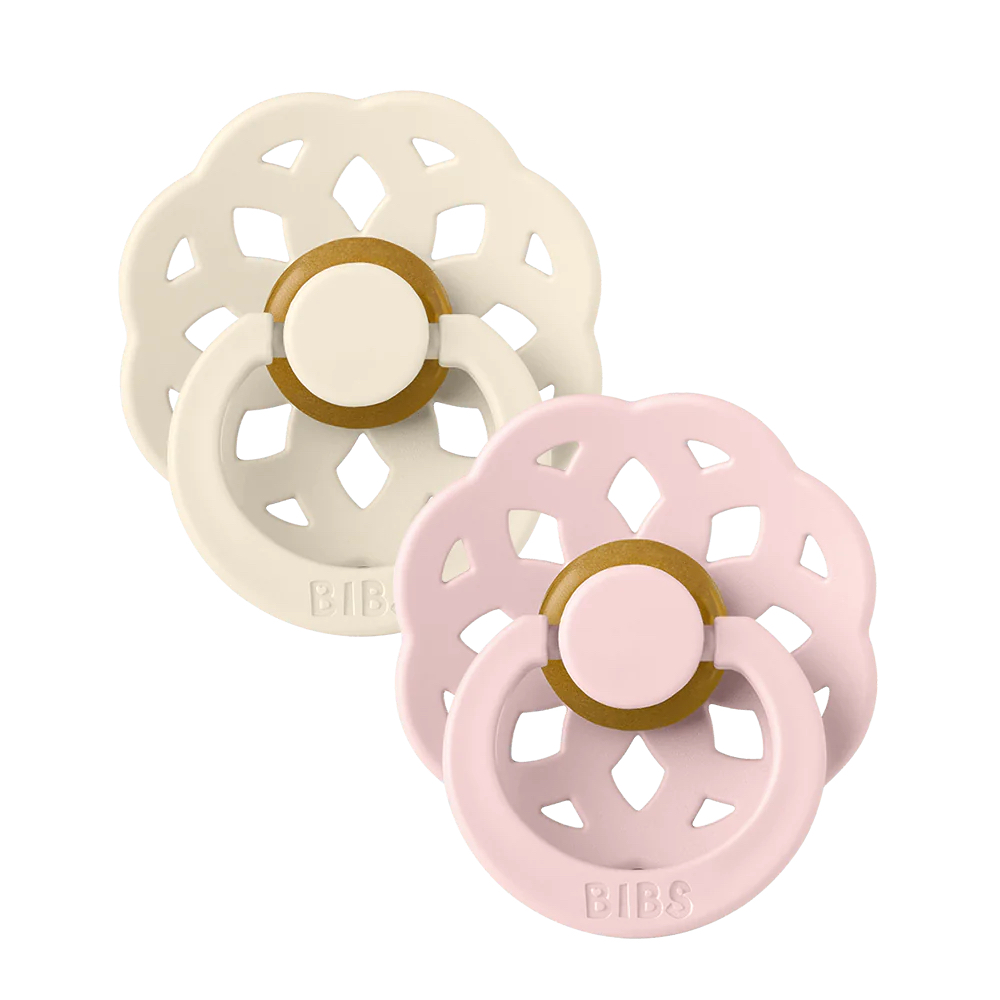 Boheme 2pack ivory/blossom round 1 0+ months