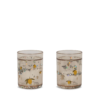 Glitter cups lemon 2pack