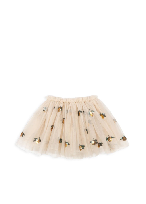 Yvonne skirt lemon sequin