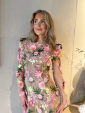 Blaire midi dress multi