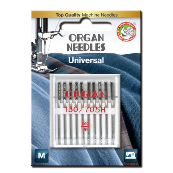 Organ Universal nåler str 120