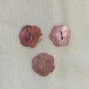 Perlemorknapp, 15mm rosa