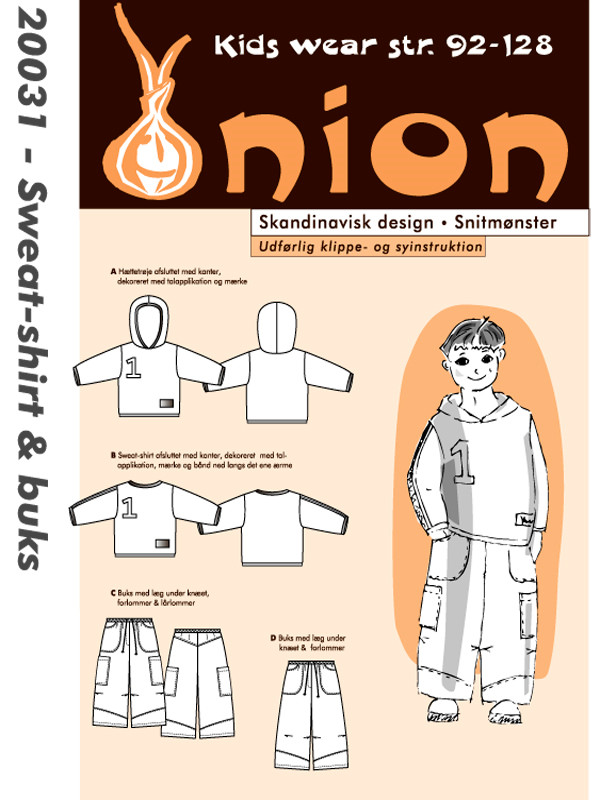 Onion 20031 Sweat-shirt & buks Str 92-128