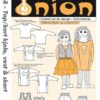 Onion 20048 Top/kort kjole, vest & skørt Str 98-140