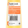 Toldi-Lock solgul lys overlock tråd 2500m
