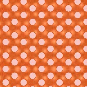Tilda Medium Dots Ginger/orange