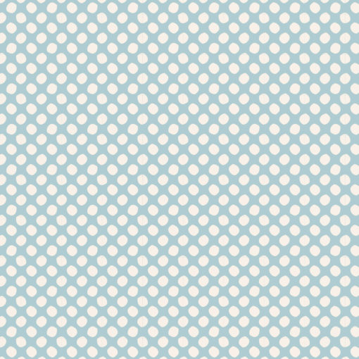 Tilda Paint Dots Light Blue, bit 40 cm
