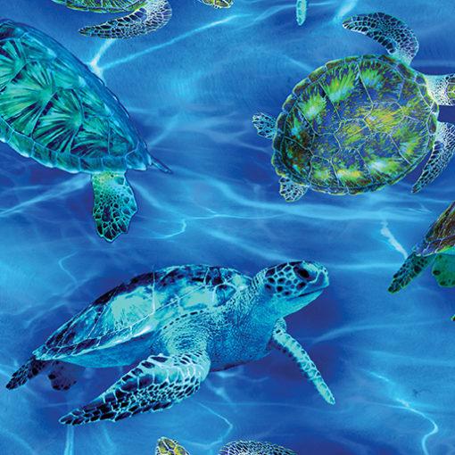 Sea Turtle Haven Ultra Blue