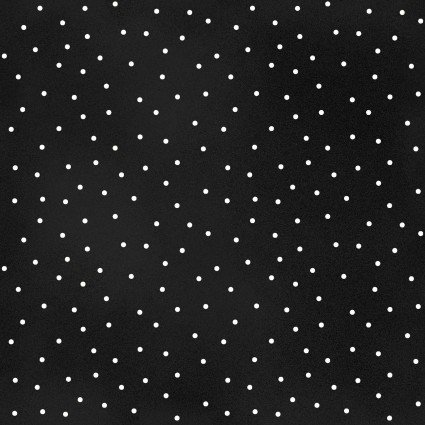 Scattered Dots Black