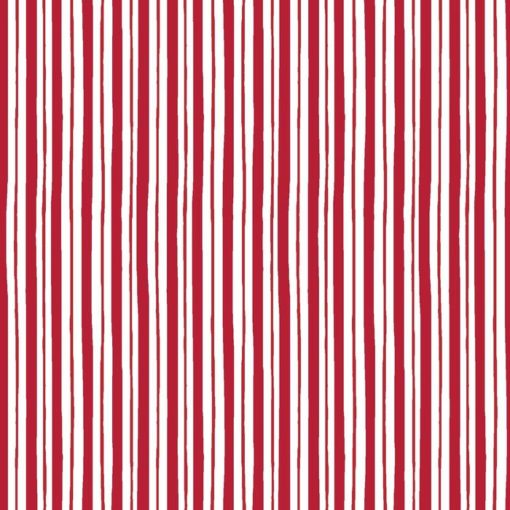 Røde og hvite striper