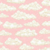 Clouds -skyer på rosa, bit 2m