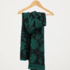 Floral Shade, bottle green - Leia Crepe