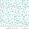 TSW Snowflakes White -hvit bunn, turkise krystaller