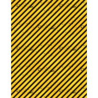Gul og Sort diagonale striper