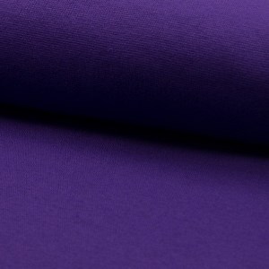 Rundstrikket ribb, Mørk Purple, Lilla