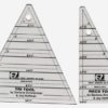 Tri recs triangel rulers