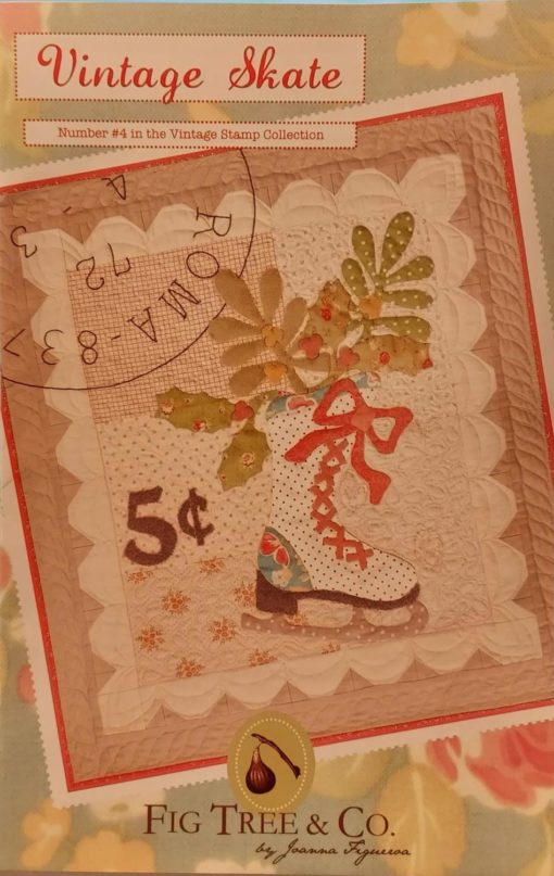 Vintage Skate, frimerkequilt