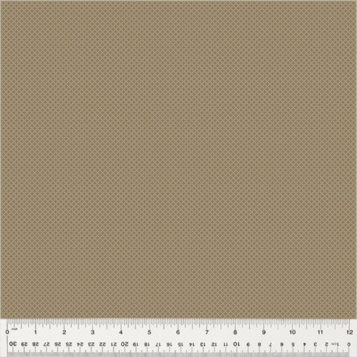 Micro Quatrefoil Taupe -Oxford