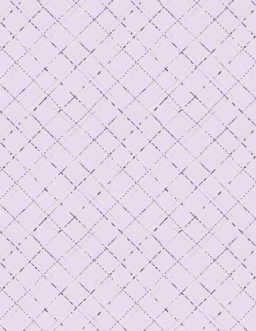 Au Natural, Diagonal Plaid Purple