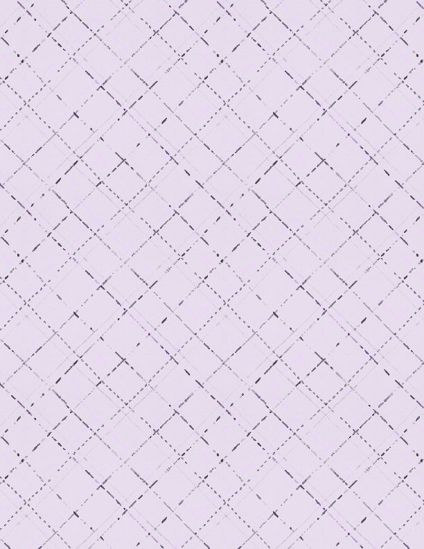 Au Natural, Diagonal Plaid Purple