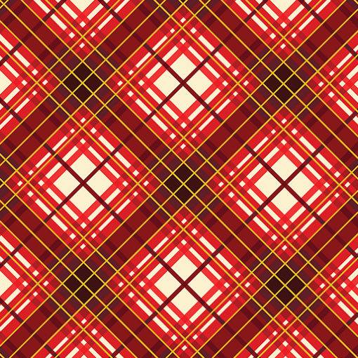 Holiday Plaid Red