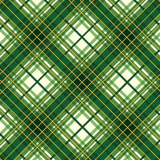 Holiday Plaid Green