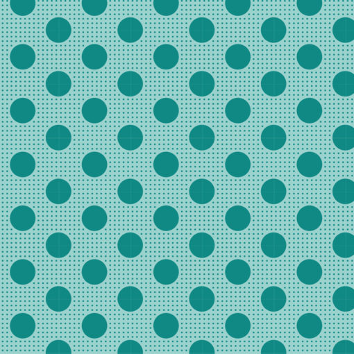 Tilda Medium Dots Dark Teal, biter 50cm