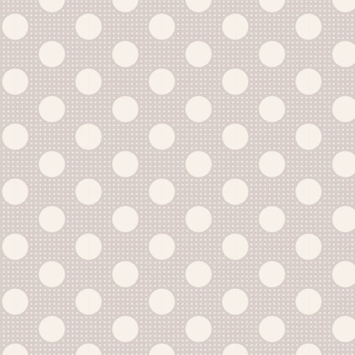 Tilda Medium Dots Light Grey, bit 50cm