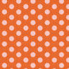 Tilda Medium Dots Ginger/orange, bit 45cm