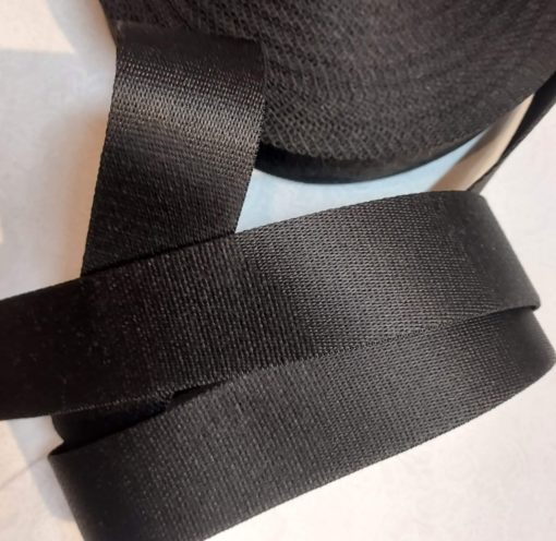 Veskebånd sort, 4cm