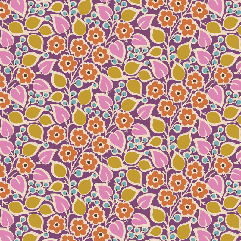 Tilda PS TopsyTurvi Plum, bit 70cm