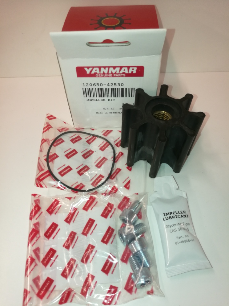 Yanmar Impeller 4BY, 4BY2, 6BY, 6BY2 120650-42530