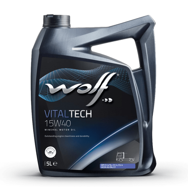 Wolf 15W-40 Vitaltech 5 L VDS 3