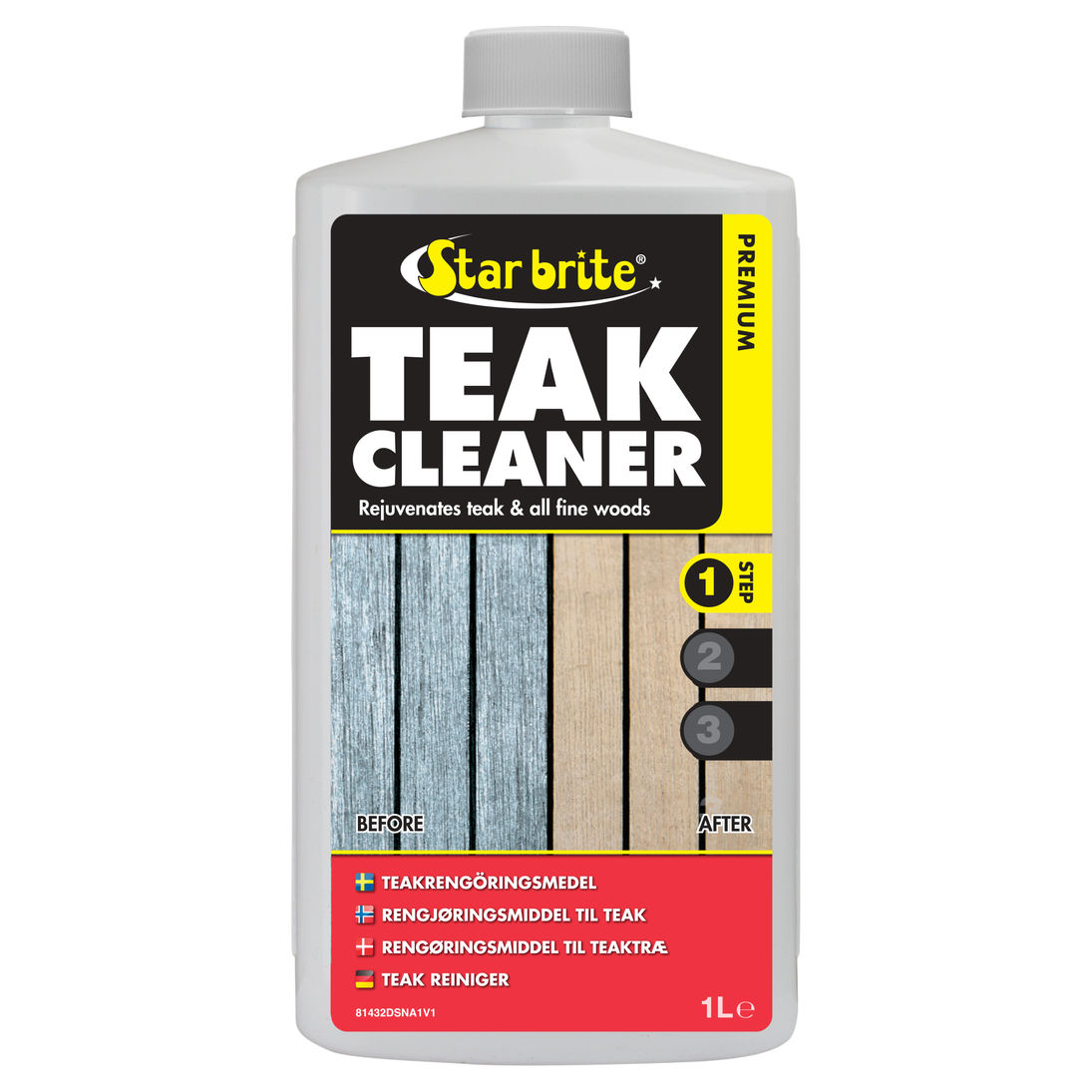 Star Brite Premium Teak Cleaner - STEP 1