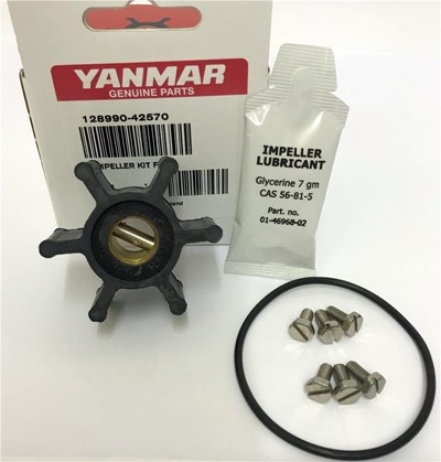 Yanmar Impeller 2GM20, 3GM30, 2YM 128990-42570