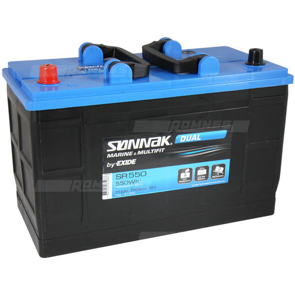 Sønnak SR550 Dual 115Ah Batteri