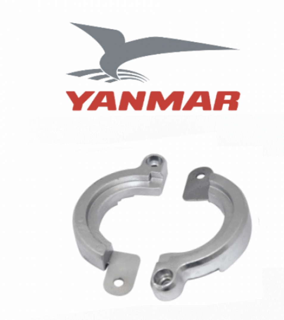 Yanmar 196450-02501, 2 Delt Anode Kit Aluminium