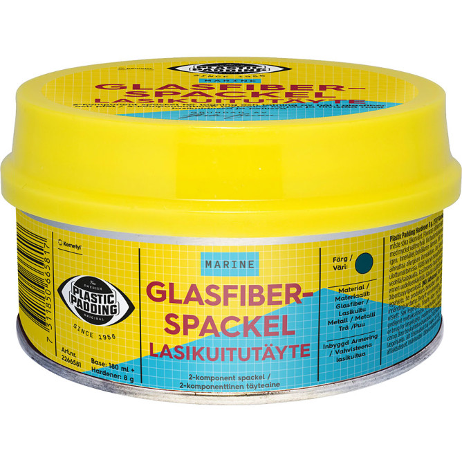 Plastic Padding Glassfibersparkel 180 ml