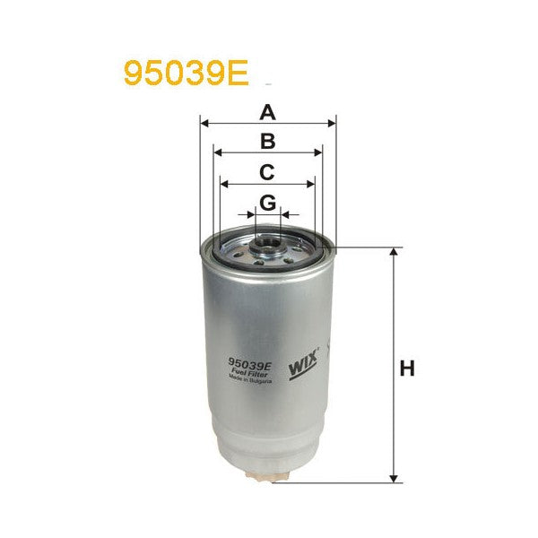 Wix Fuel filter 95039E